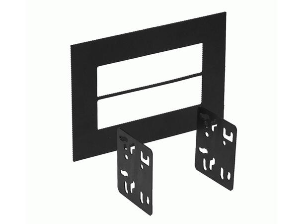 Metra Monteringsramme 1-DIN/2-DIN Universal trim ring med festebraketter